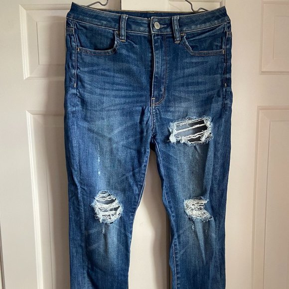 Super Super Stretch X Skinny Distressed Jean - Picture 1 of 7